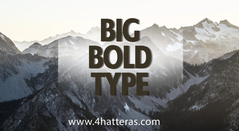 Big Bold Type