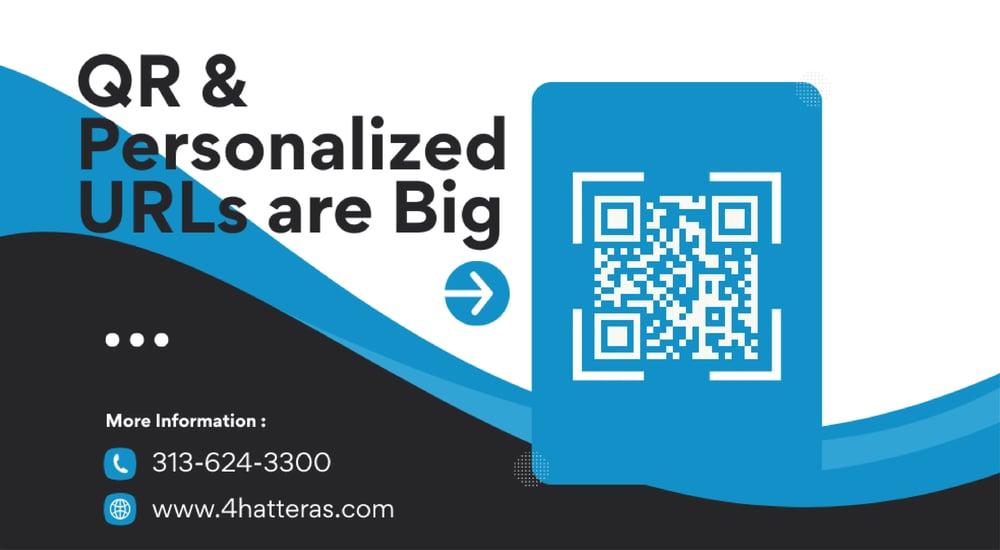 QR & Personalized URLs are big