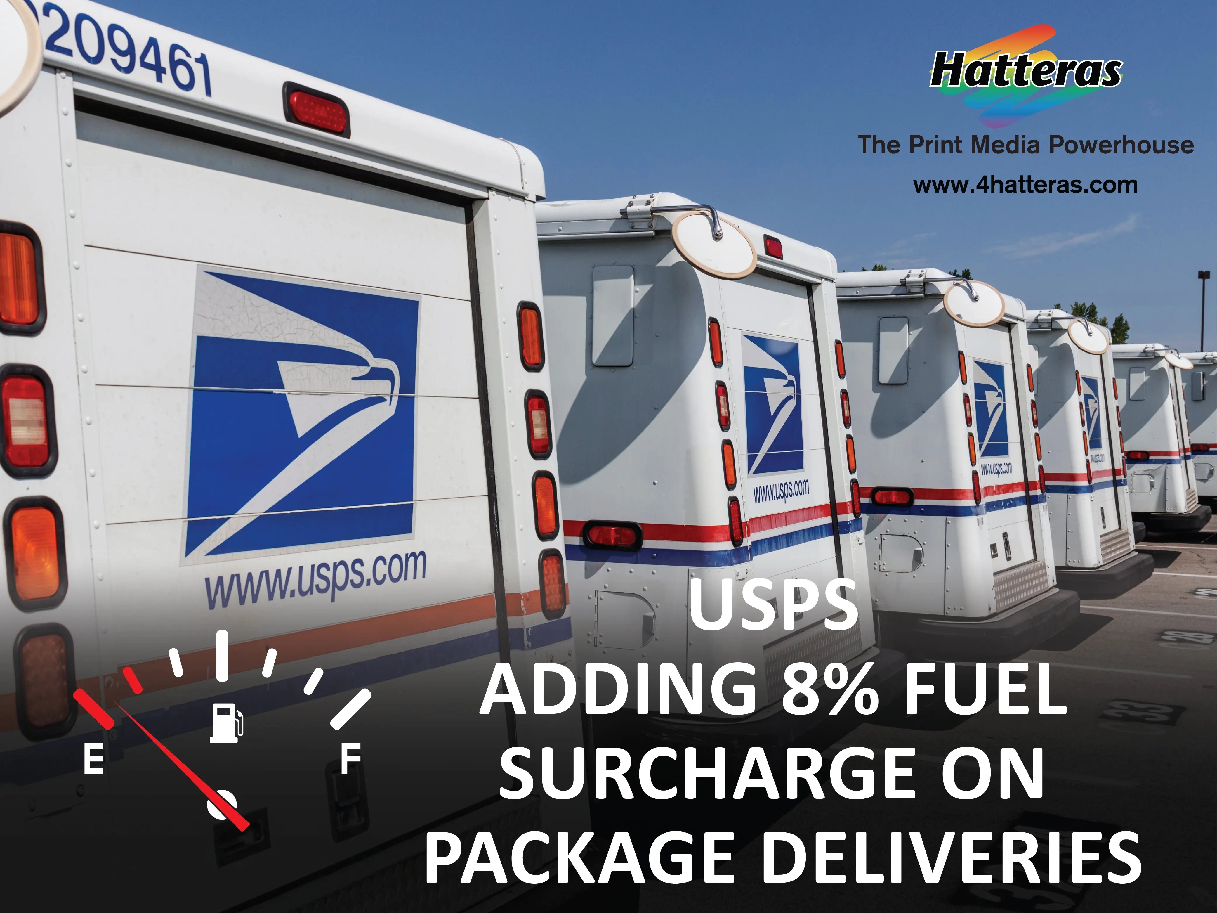 For the 1st Time: USPS Adding a Fuel Surcharge