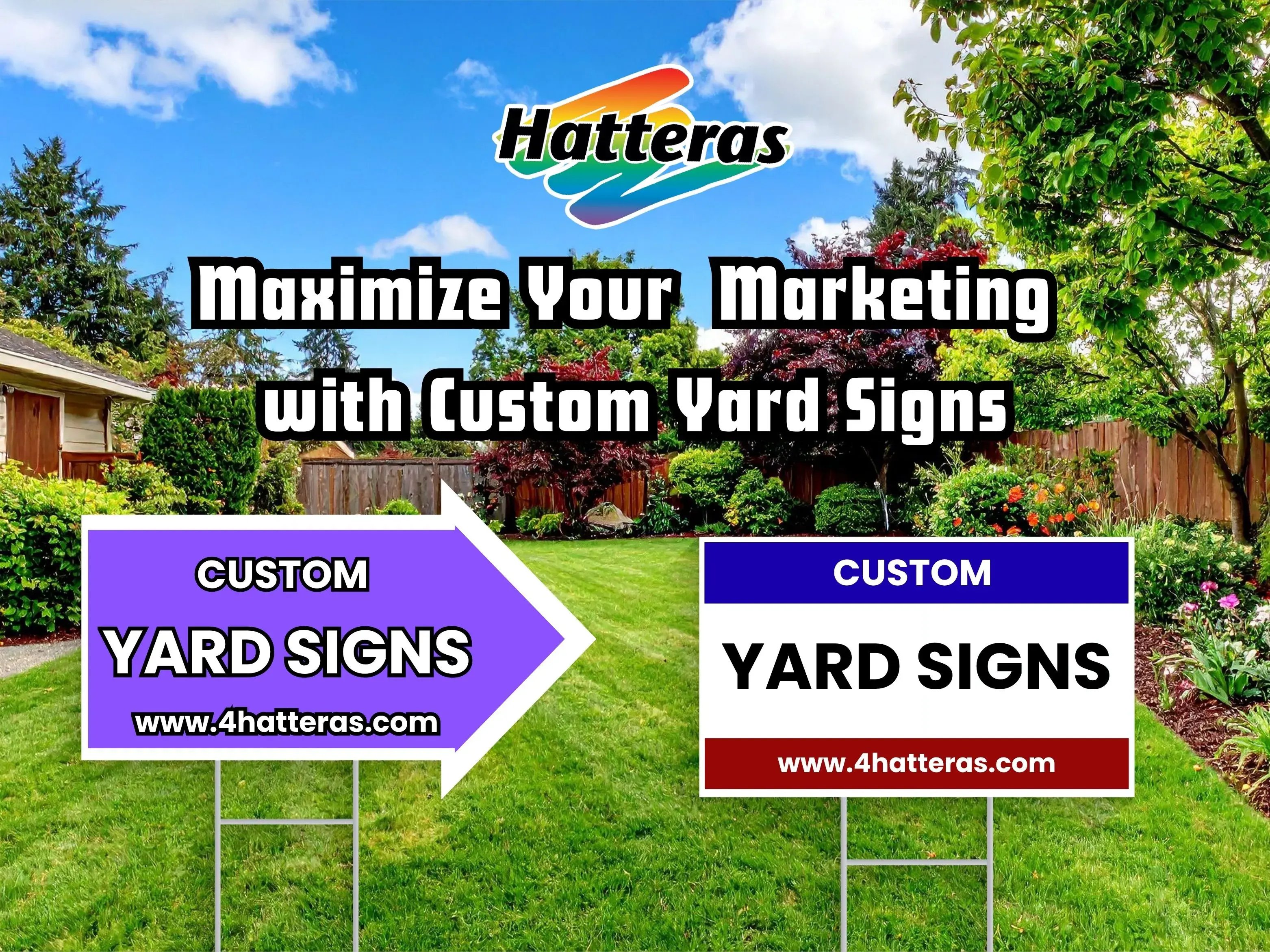 Maximize Your Marketing with Custom Yard Signs