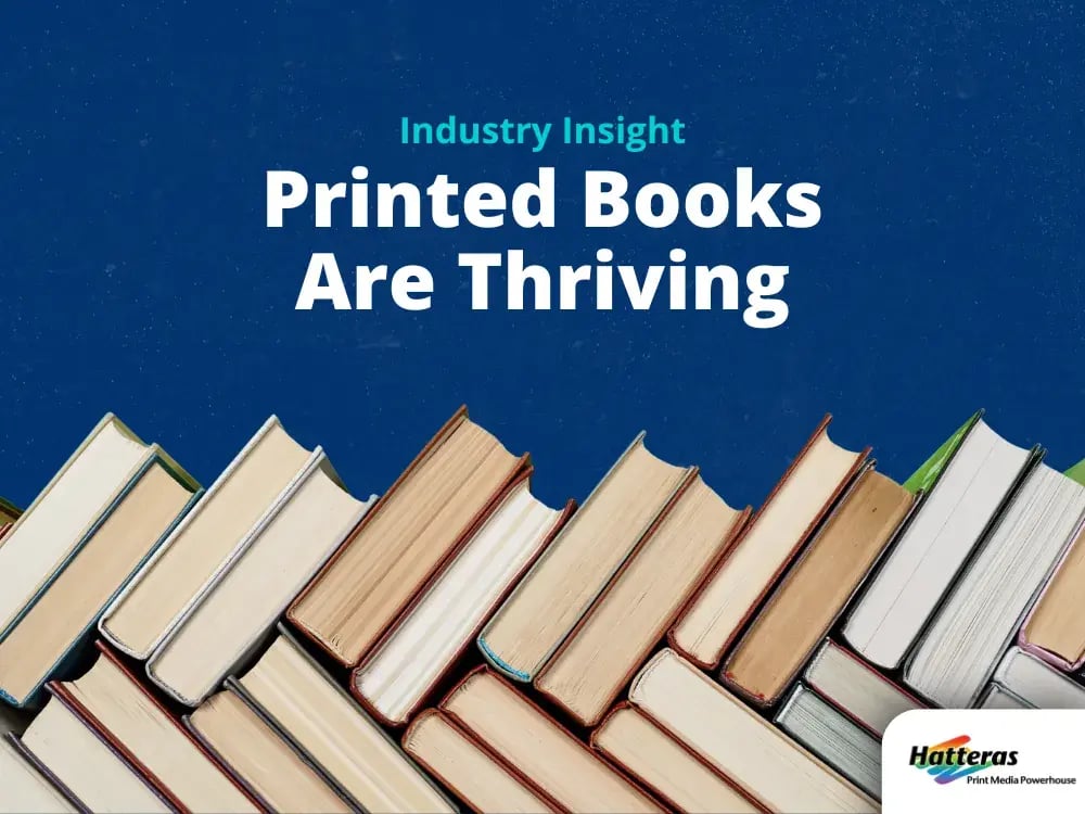 Printed Books Are Thriving