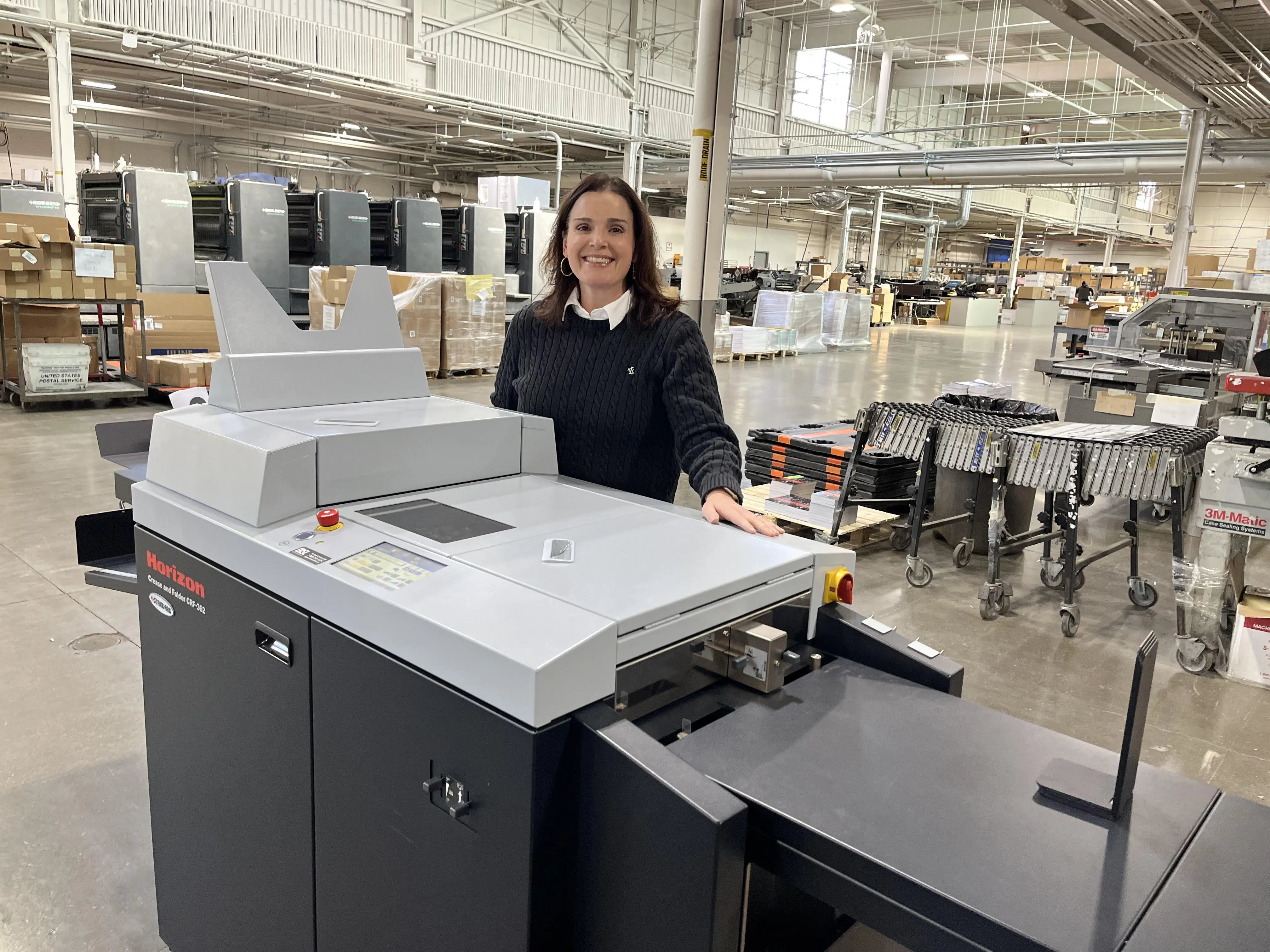 Hatteras continues to invest, year after year, in the newest and productive equipment for book bindery.
