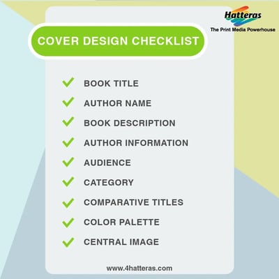 COVER DESIGN CHECKLIST