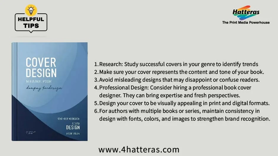 Helpful Tips for Designing a Book Cover