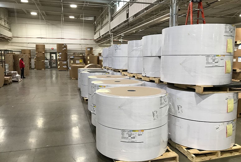 Global supply chain issues are impacting the commercial printing industry