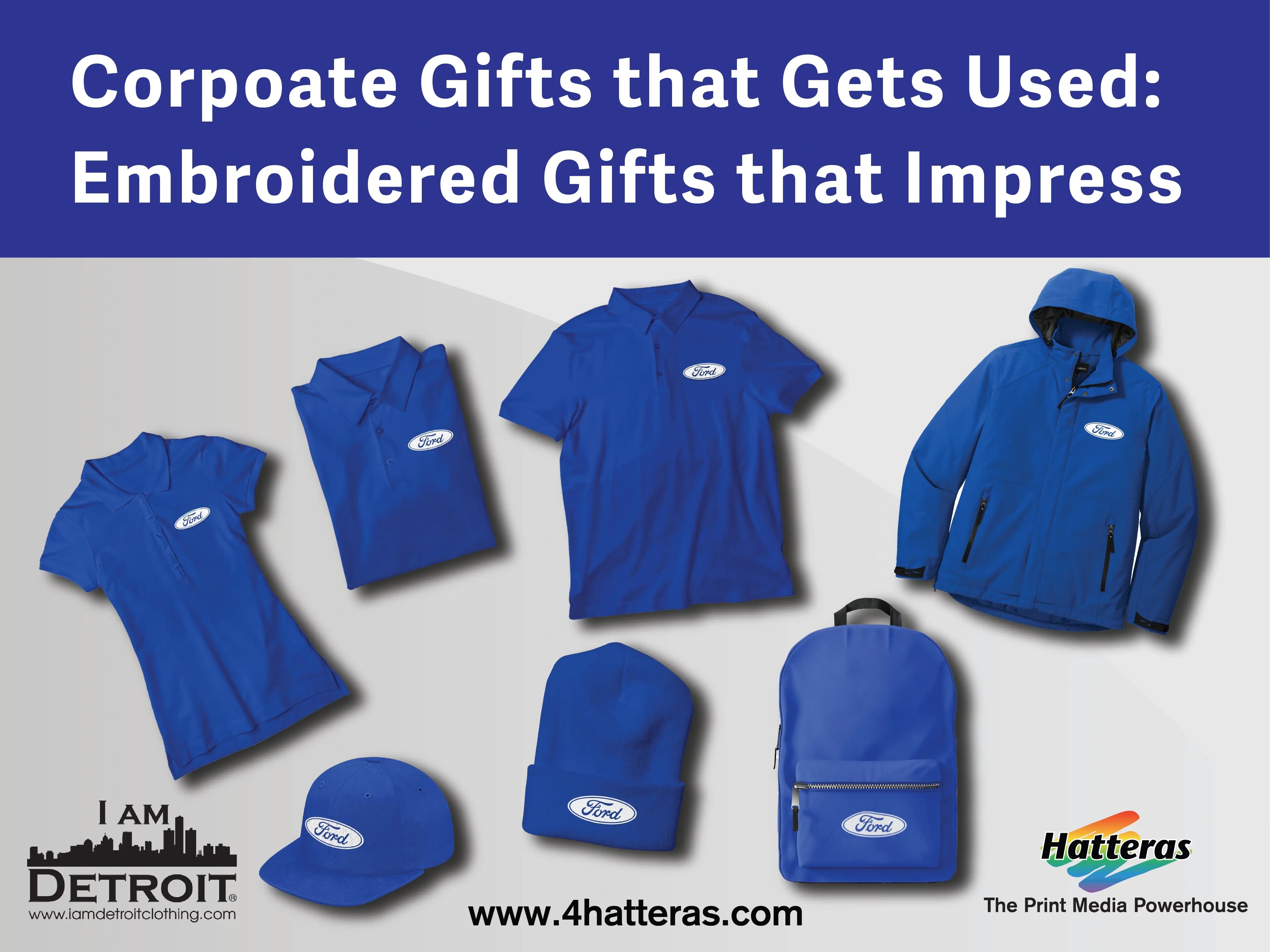 Corporate Gifts That Get Used: Embroidered Gifts That Impress