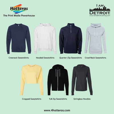 Types of Hoodies