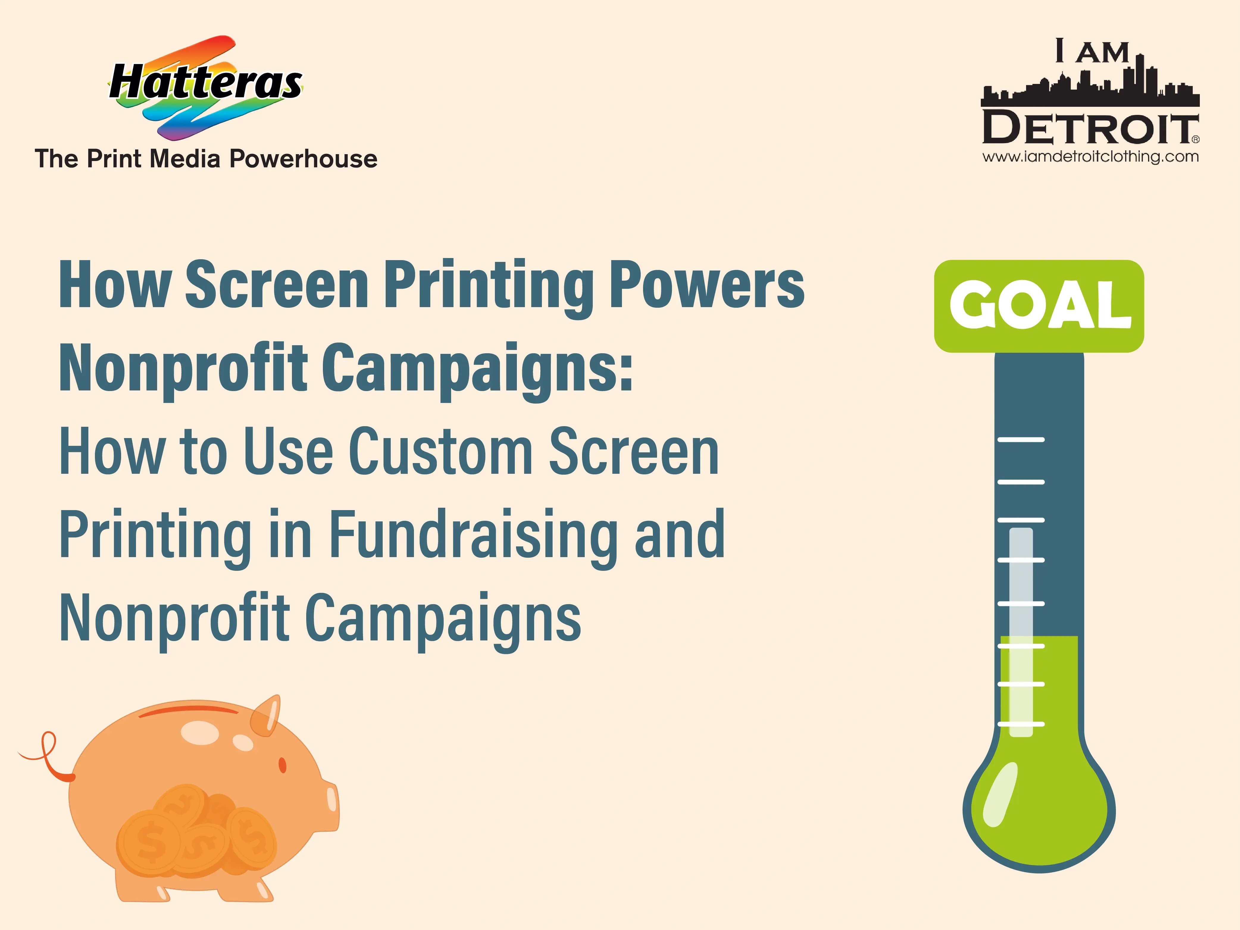 How to Use Custom Screen Printing in Fundraising & Nonprofit Campaigns