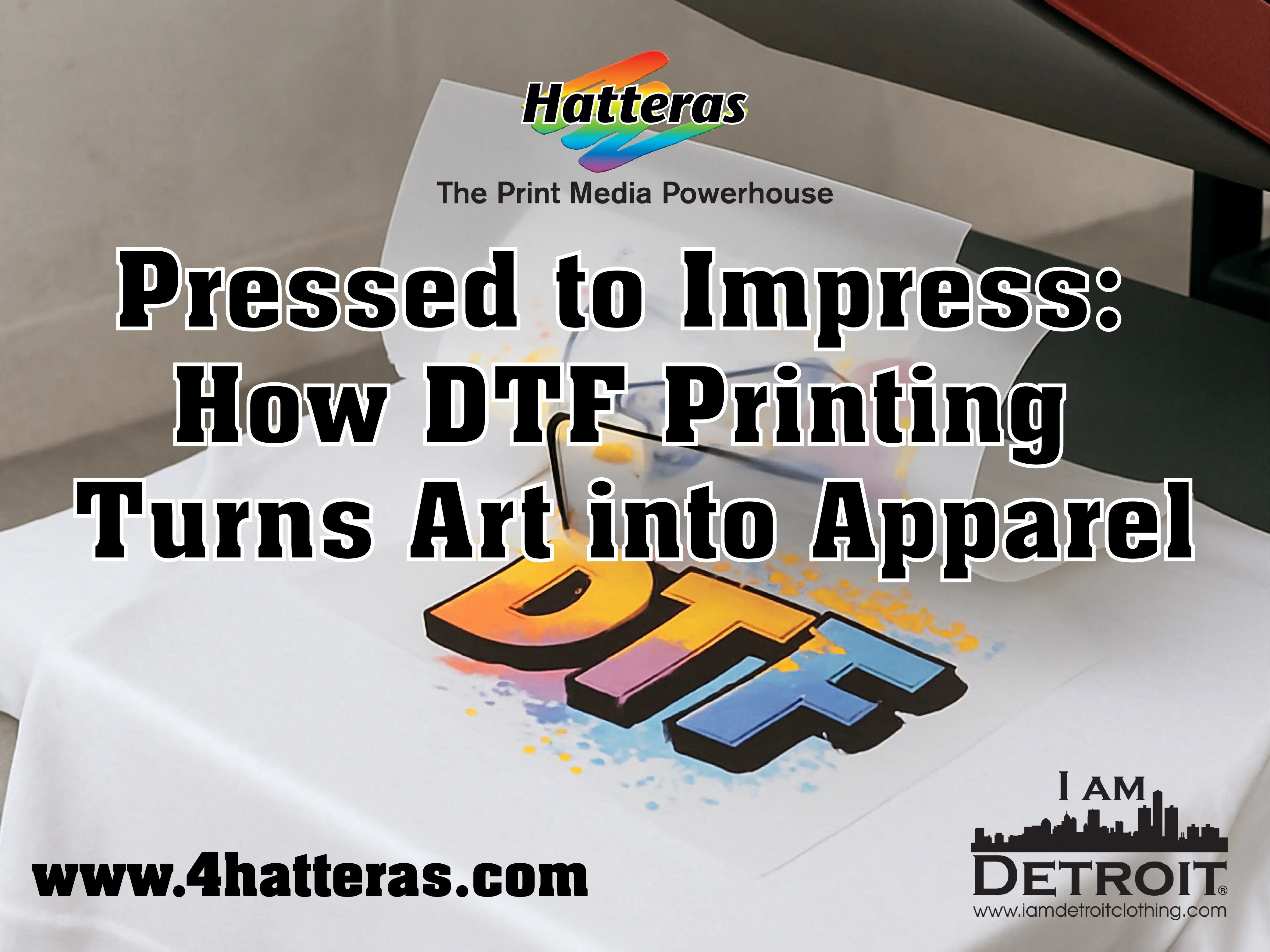 Pressed to Impress: How DTF Printing Turns Art into Apparel