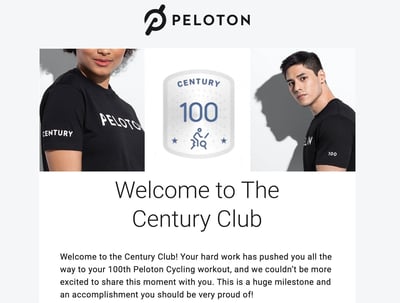 peleton promo reward loyalty