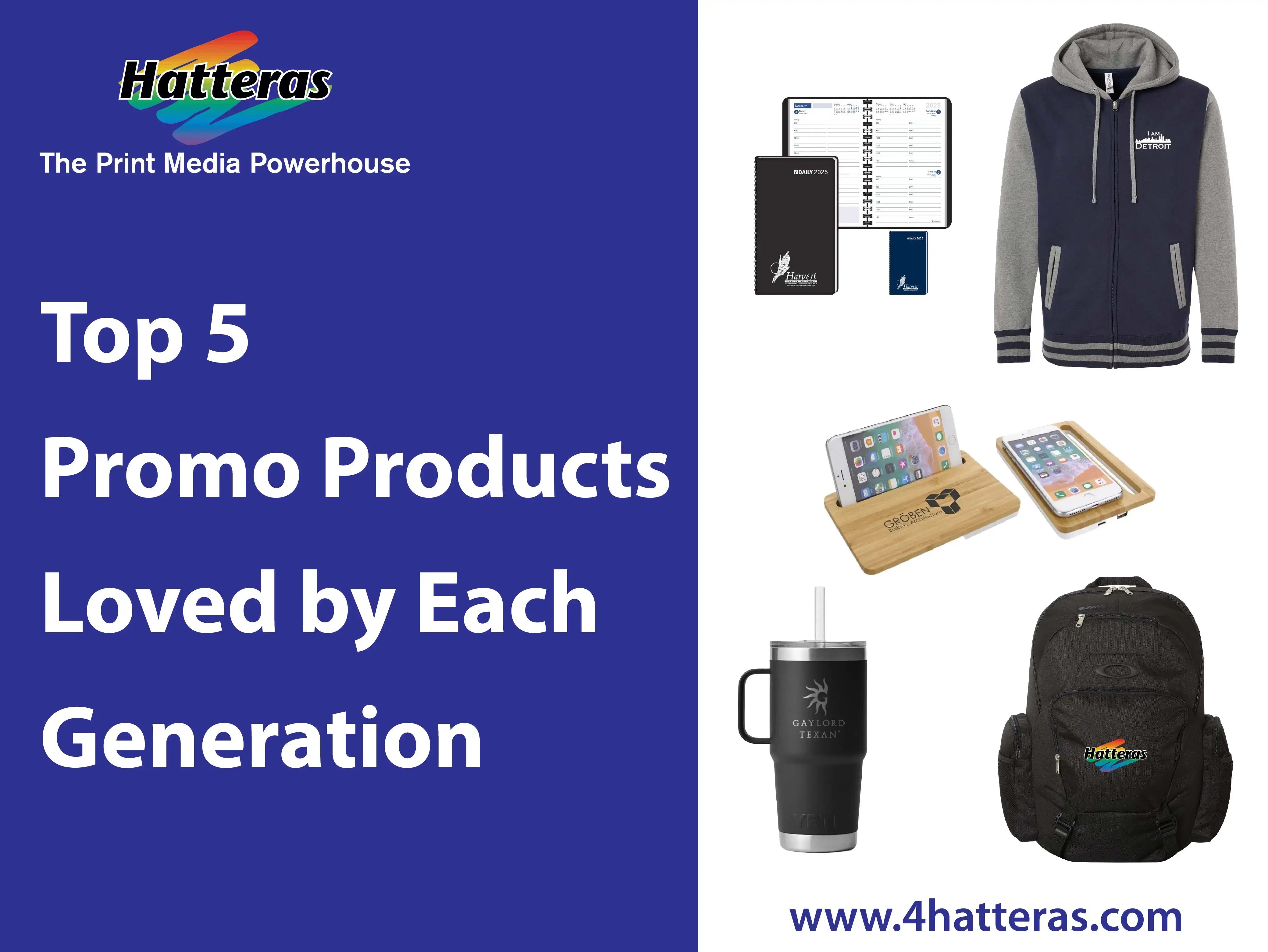 Top 5 Best Promo Products Loved by Each Generation