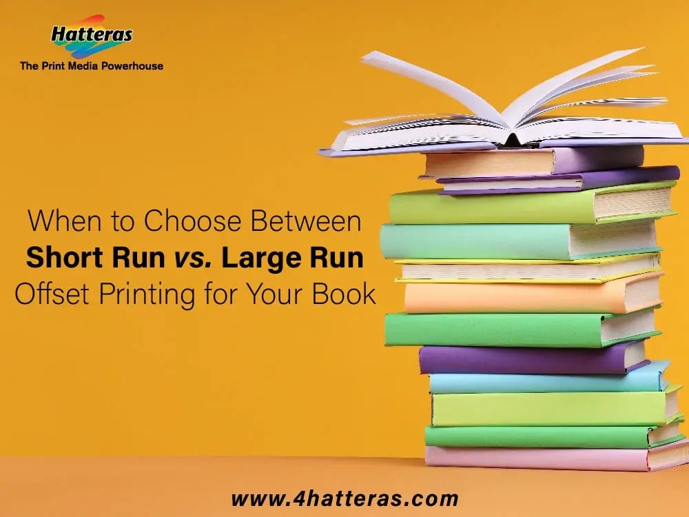 When to Choose Between Short Run Book Printing vs. Bulk Book Printing