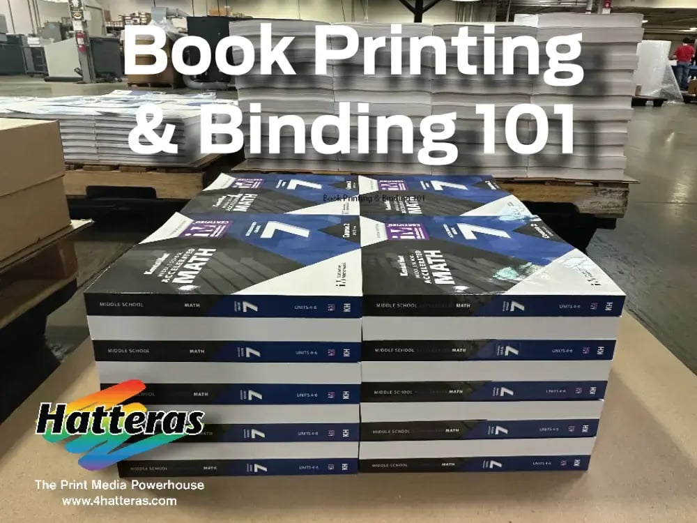 book printing and binding 101